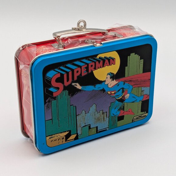 Hallmark Keepsake Superman Lunchbox Commemorative Edition 1998 NEW Ornament - Picture 1 of 12
